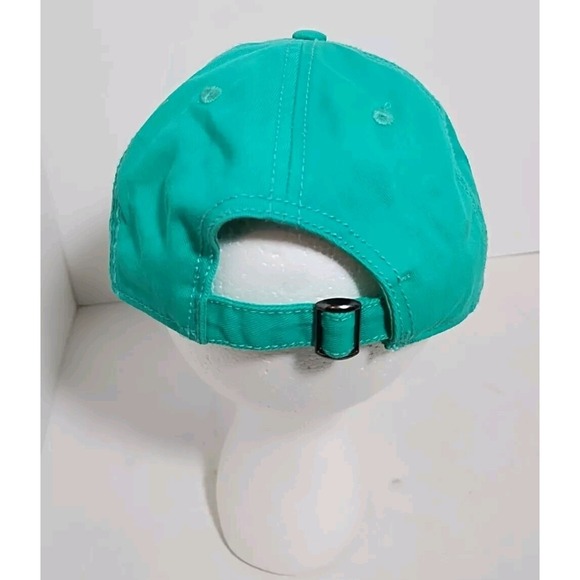Alaska‎ The Last Frontier Teal Strap Back Hat NEW With Tags Alaska Shirt Company - Picture 4 of 4